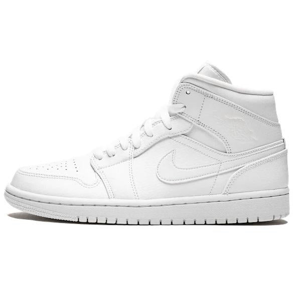 Jordan 1 Mid White