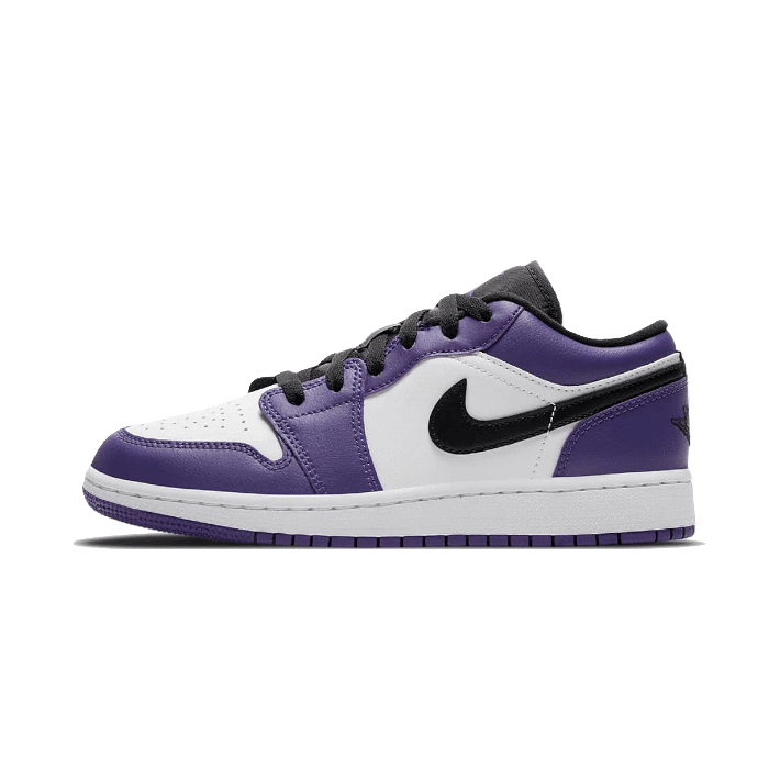 Jordan 1 Low Court Purple White